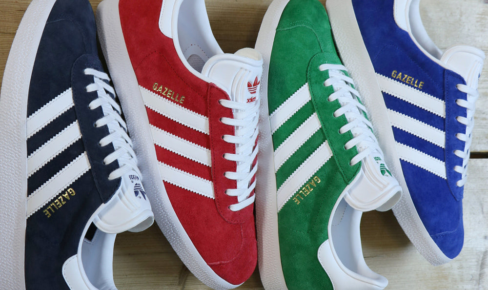 The adidas Gazelle 90s Trainer Is A Classic Super Suede Silhouette 80's Casual Classics The adidas Gazelle 90s Trainer Is A Classic Super Suede Silhouette 80's Casual Classics