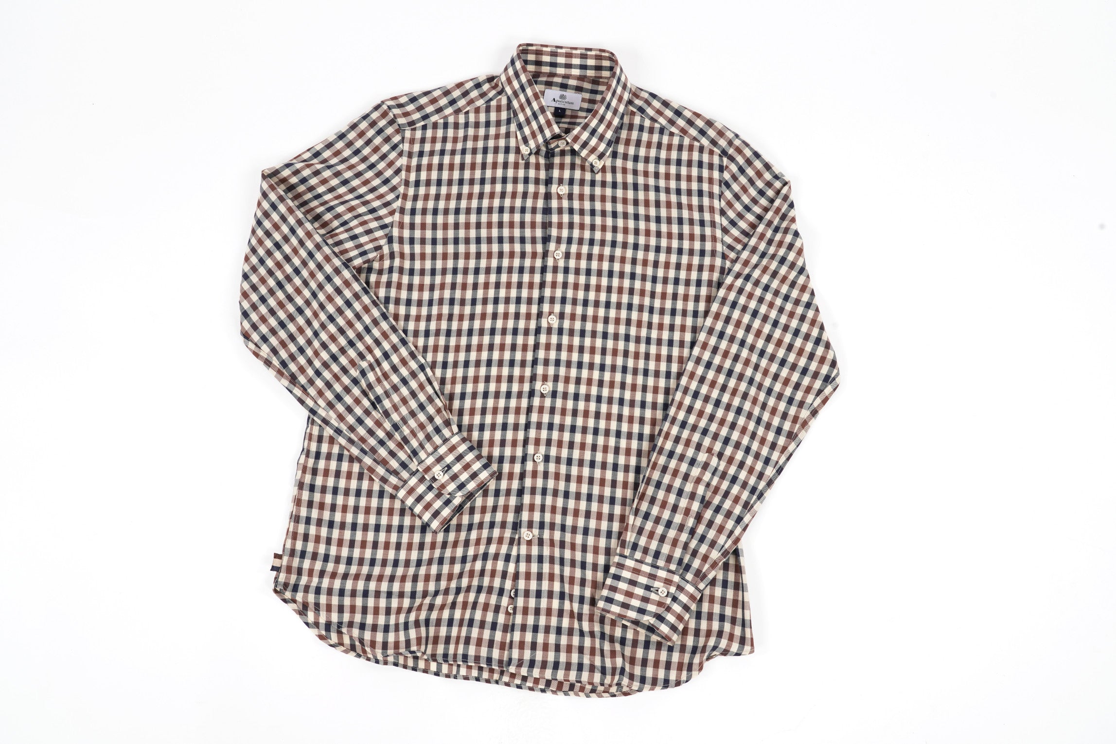 The Aquascutum Club Check Shirt is The Pinnacle Of 