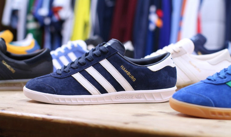 adidas gazelle silver green womens ADIDAS W Hamburg light blue JS0682 main image 0