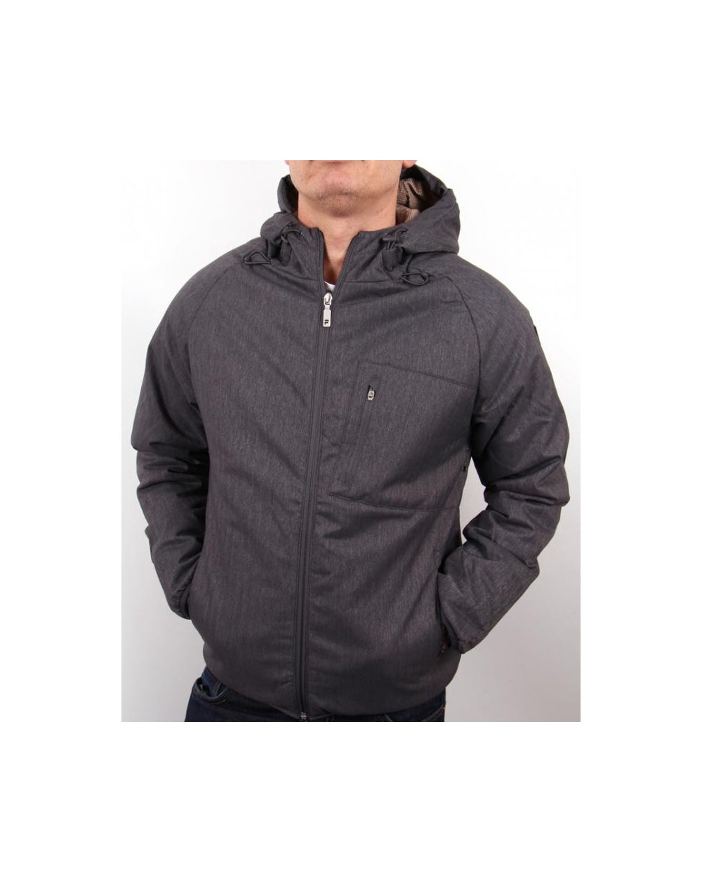 Fila Vintage Buffon Padded Jacket Grey