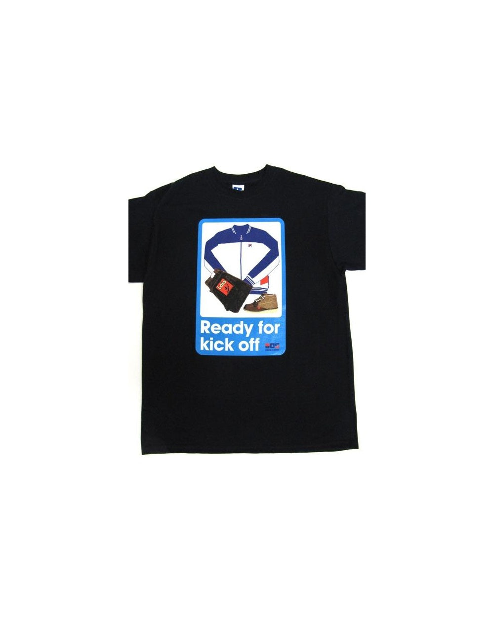 80s Casual Classics Ready For Kick Off T-shirt Navy