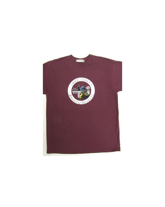 80s Casuals 80s Casuals Bandit Country T-shirt Claret