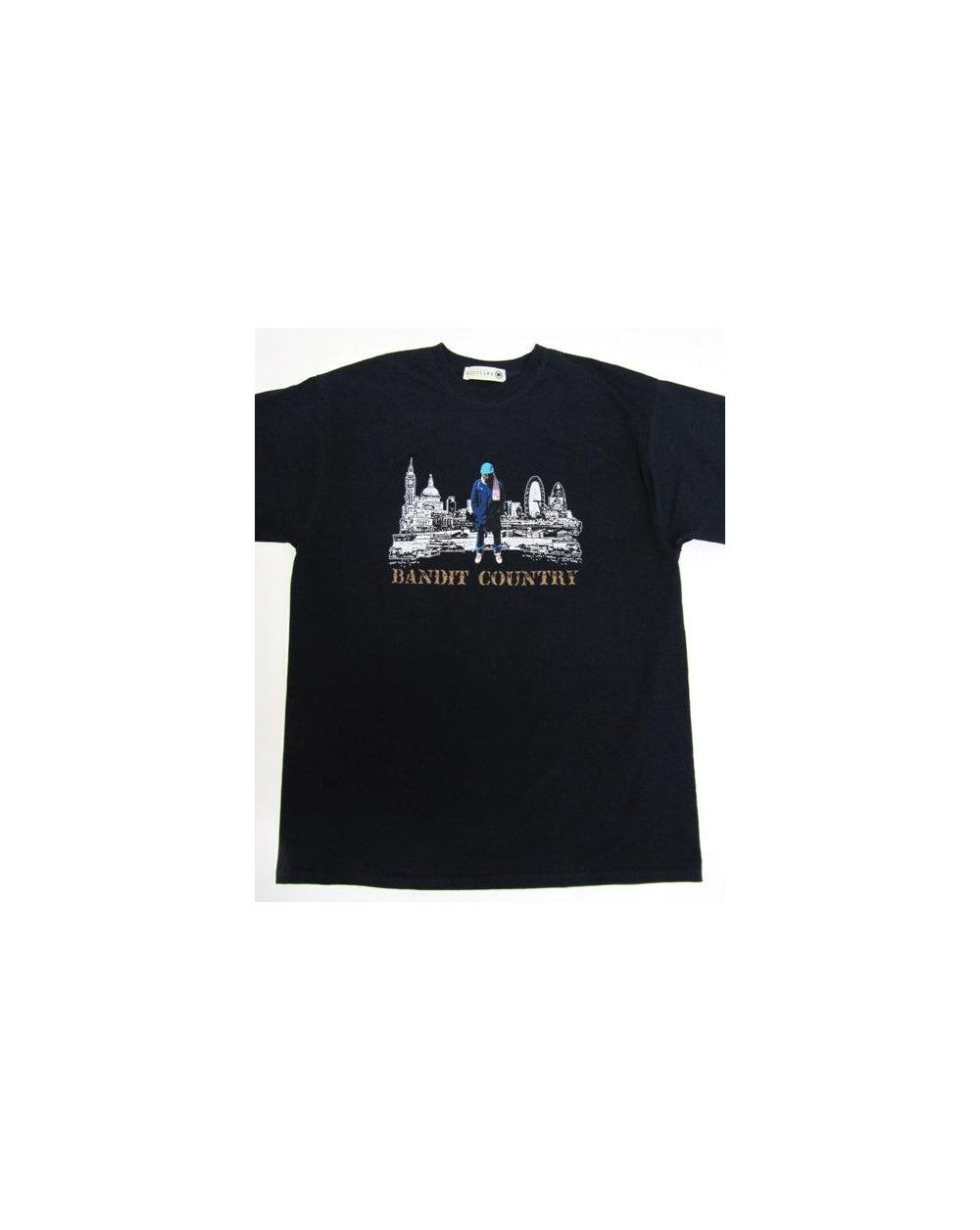 80s Casuals Bandit Country T-shirt Navy