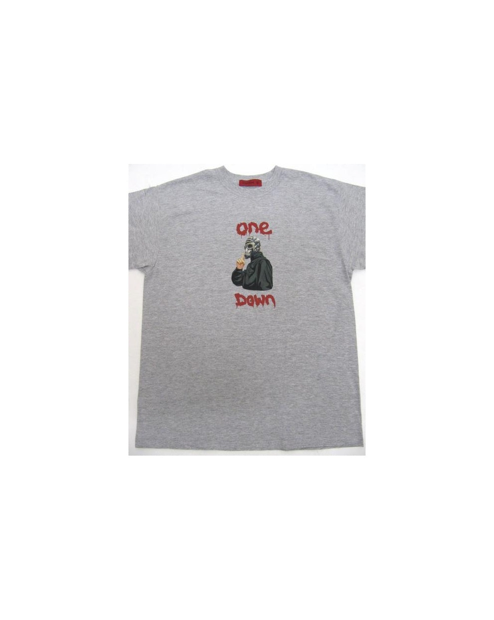 80s Casuals One Down T-shirt Light Grey