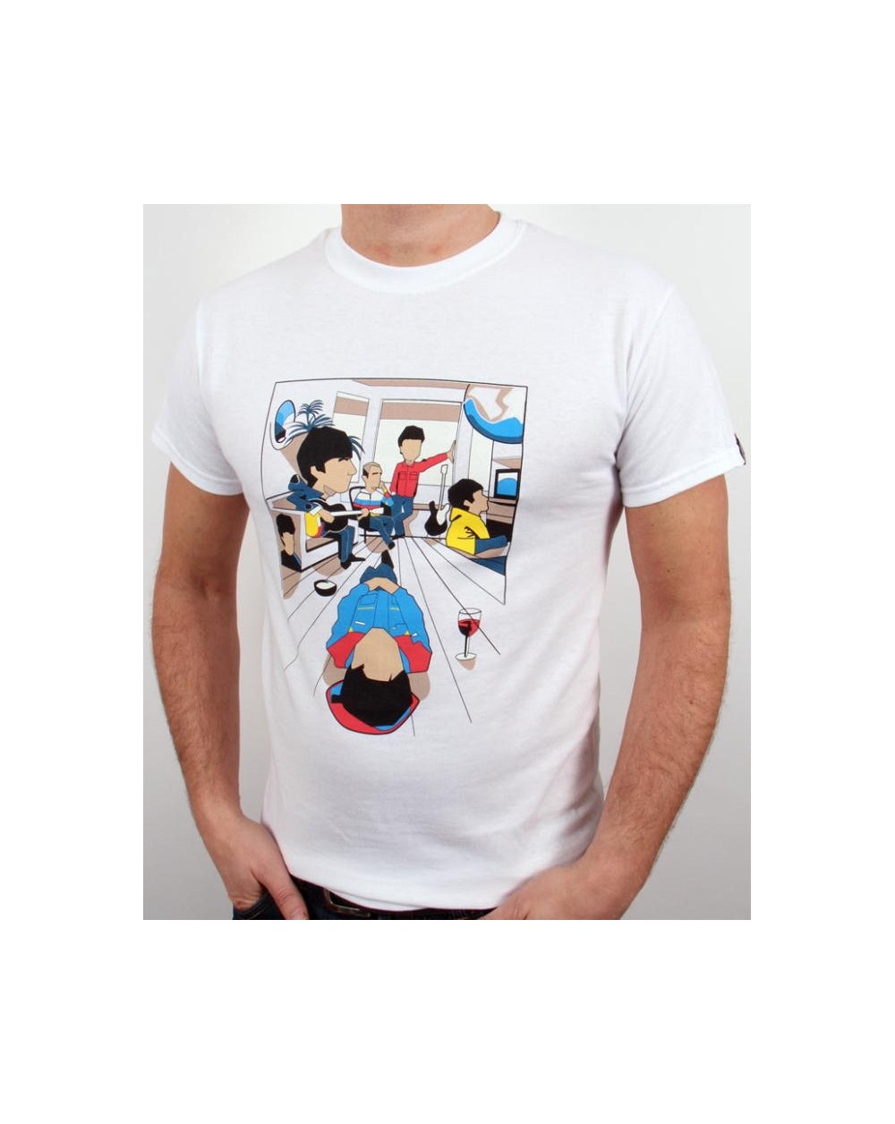 Minty Oasis T-shirt White