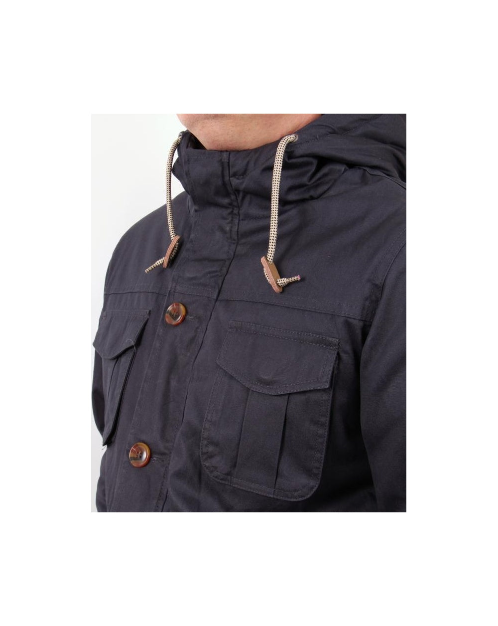 Wemoto Tobin Hooded Jacket Navy