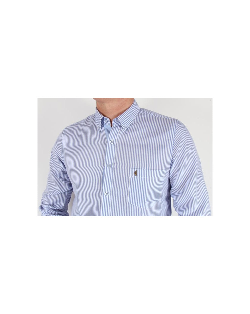 Gabicci Vintage Striped Shirt Blue/white
