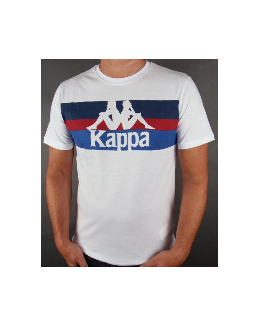 Robe Di Kappa Skippa Logo T-shirt White/blue/red