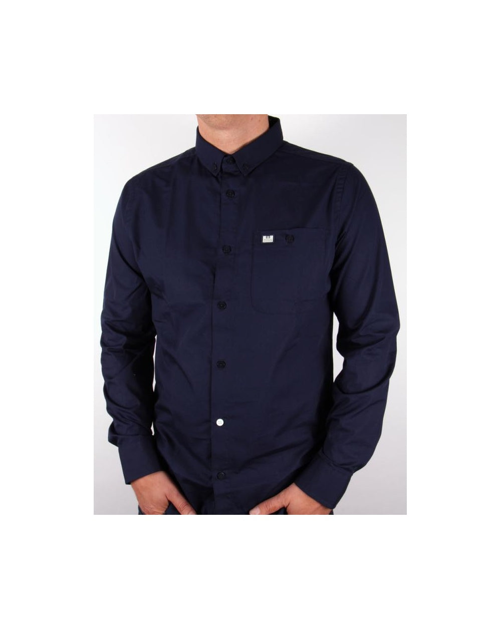 Weekend Offender Karoo L/s Shirt Navy