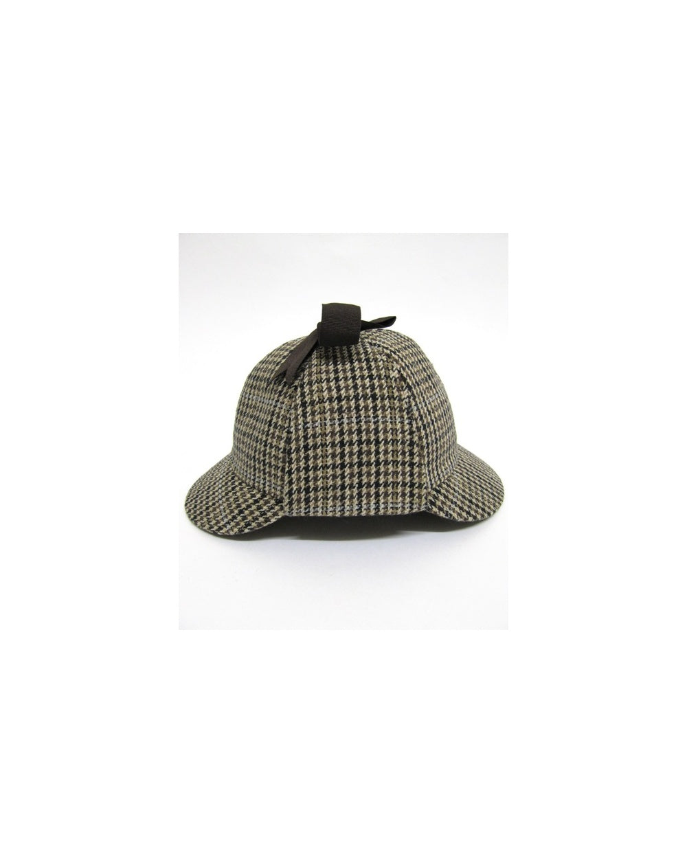 80s Casual Classics Classic Deerstalker Houndstooth Hat Brown
