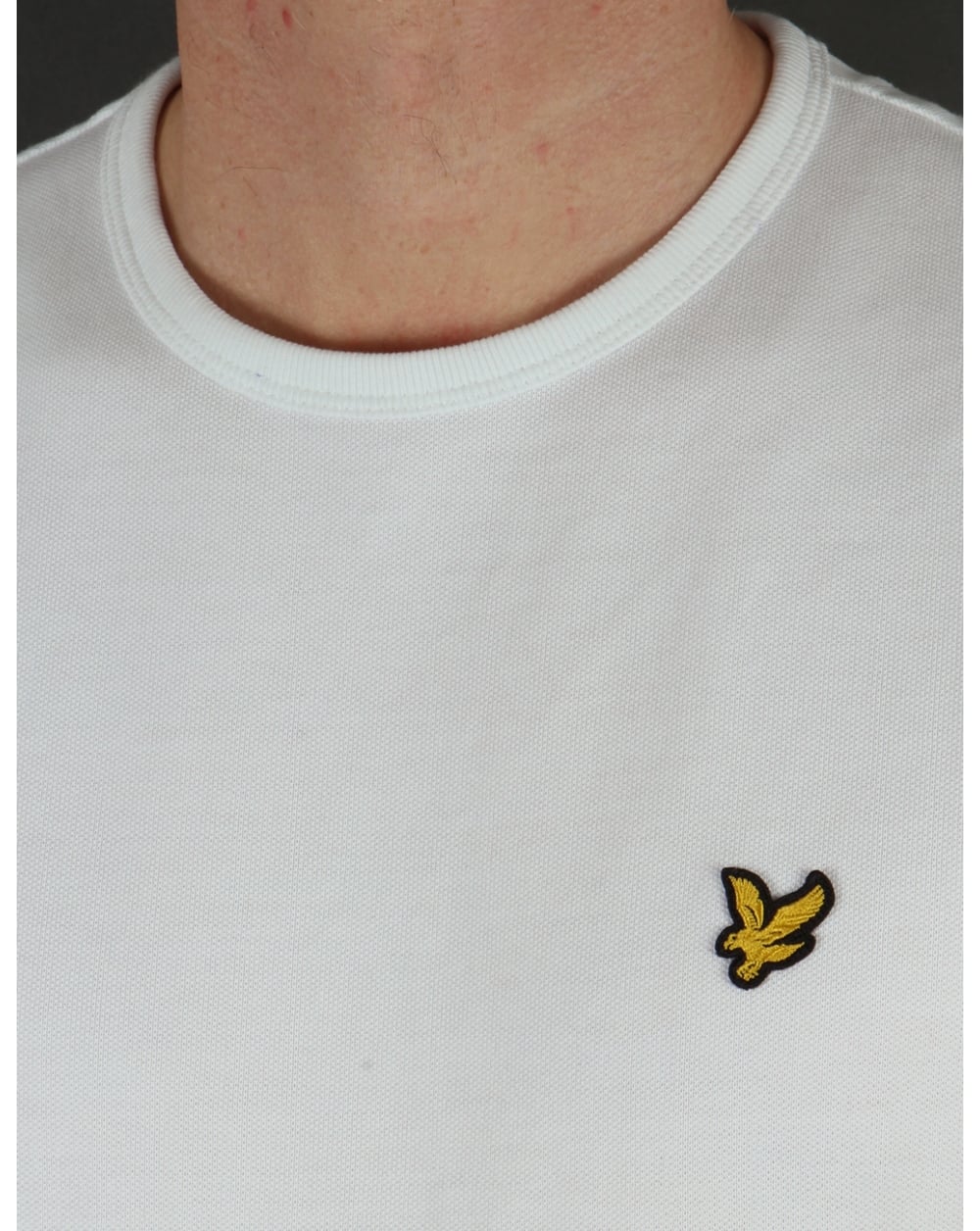 Lyle And Scott Pique T-shirt White