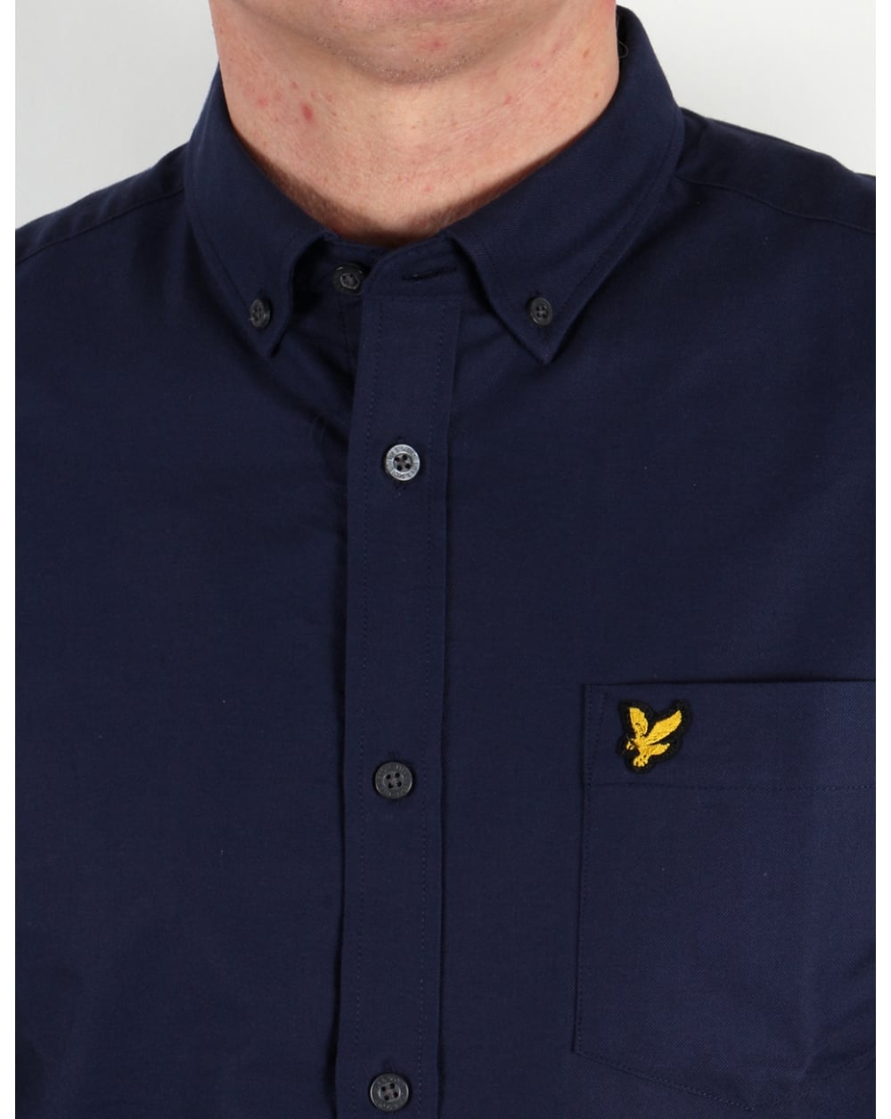 Lyle And Scott Oxford Shirt Navy