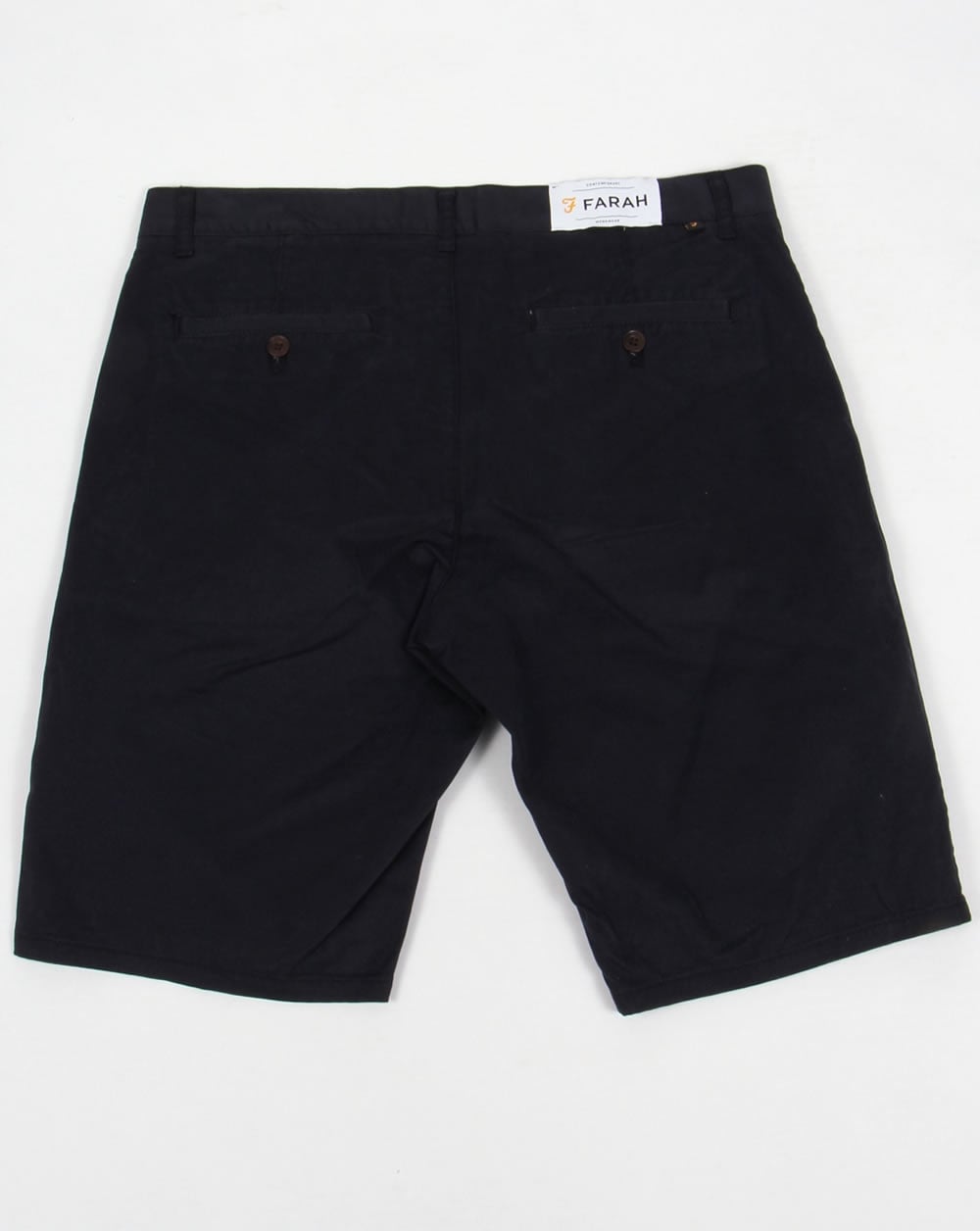 Farah Hawking Chino Shorts Navy
