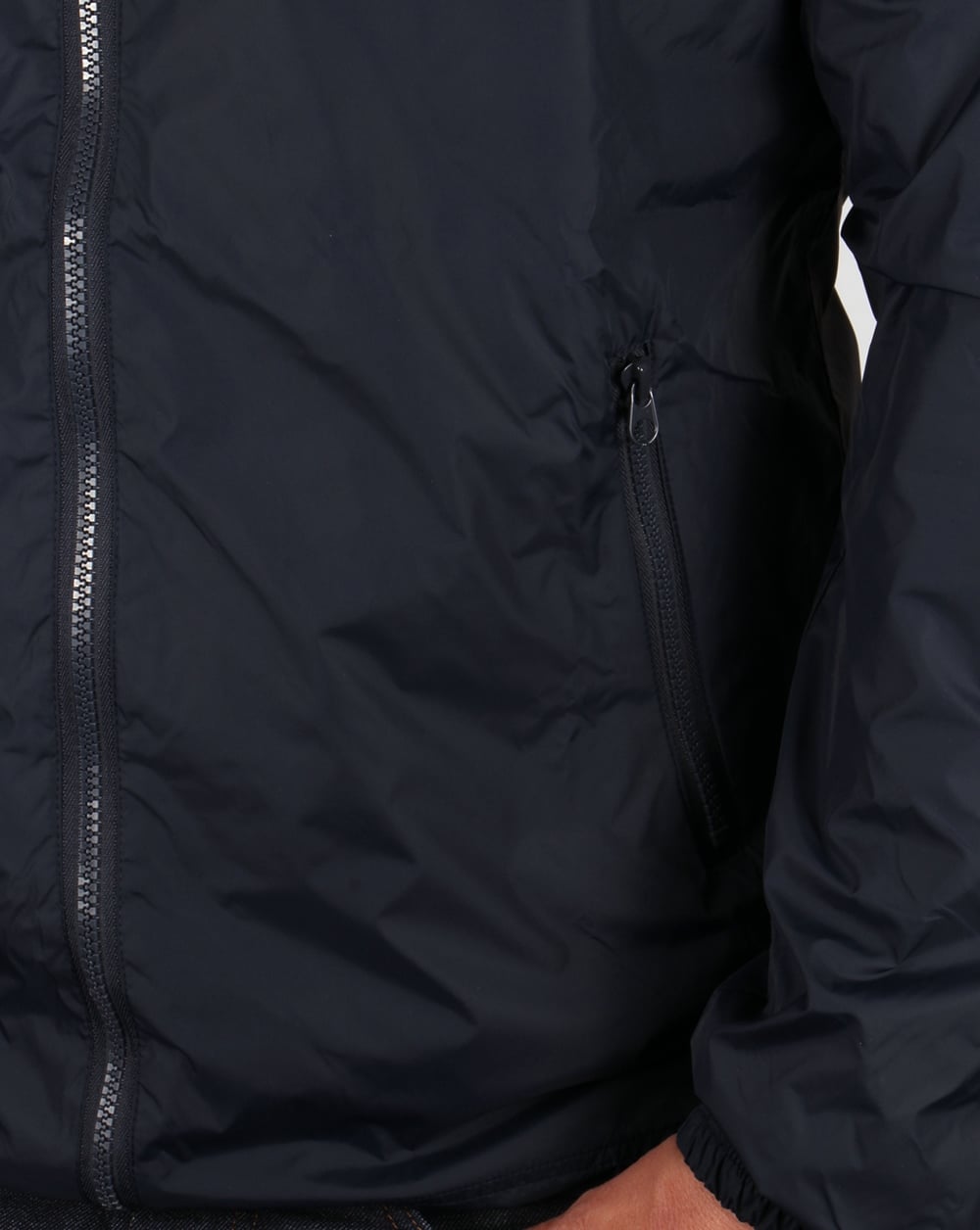 Robe Di Kappa Anfield Hooded Jacket Navy/Royal Blue