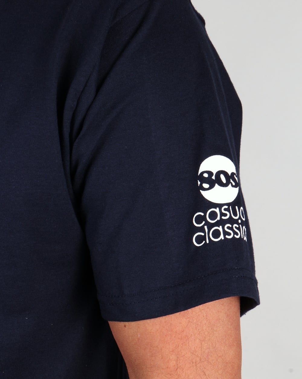80s Casual Classics Definitely Casual T-shirt Navy