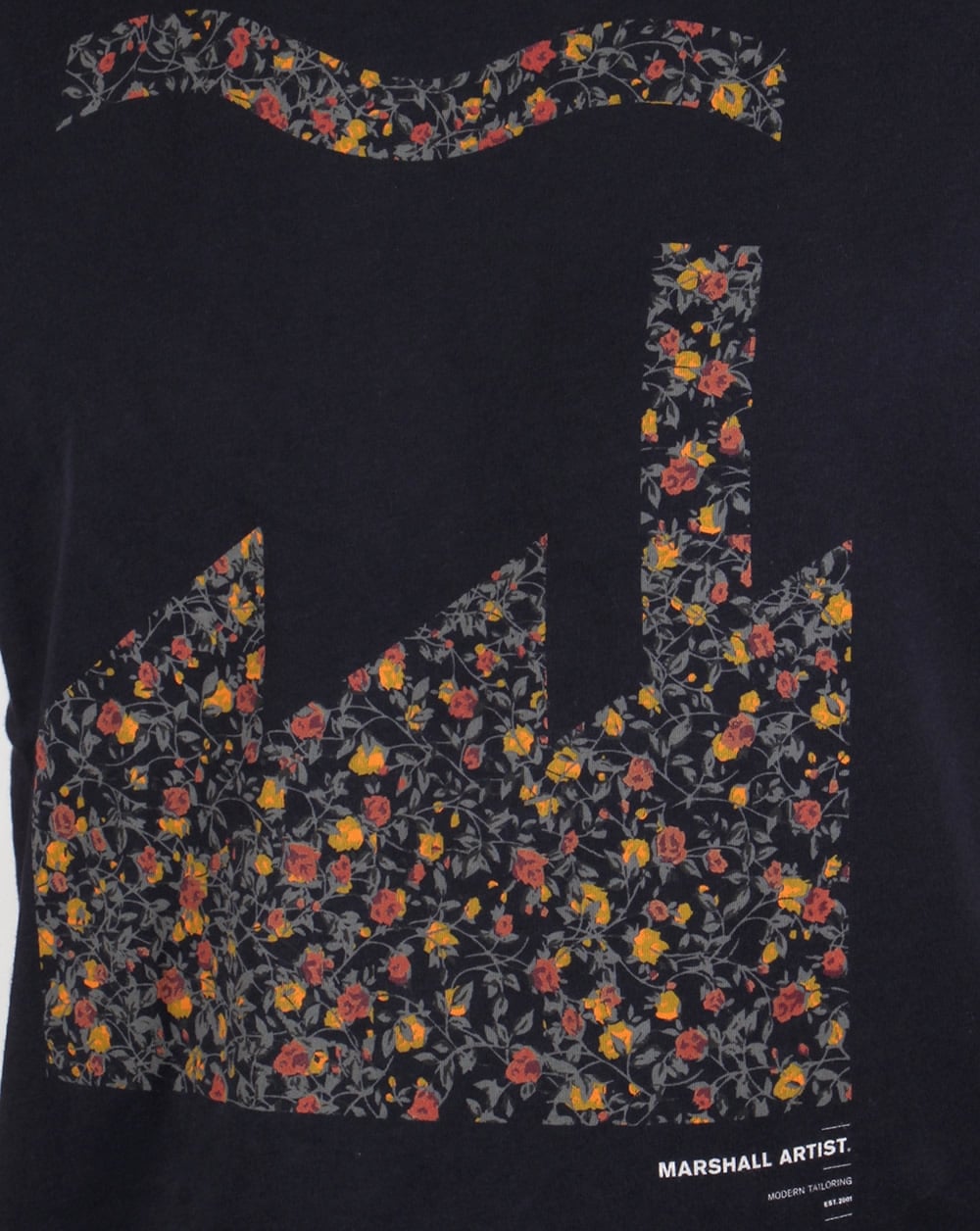 Marshall Artist Factory T-shirt Midnight Navy