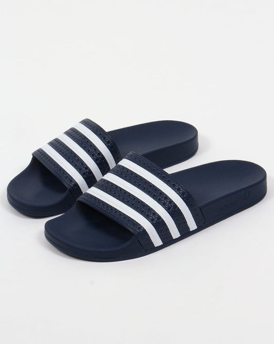 adidas Adidas Adilette Sliders Navy/White
