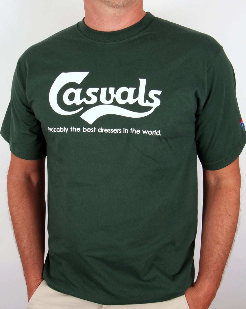 80s Casual Classics Casuals Best Dressers T-shirt Green