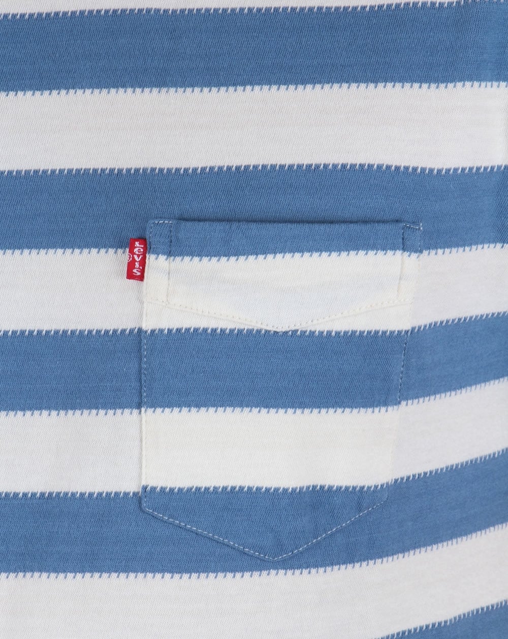 Levis Sunset Pocket Striped T-shirt Blue/chalk