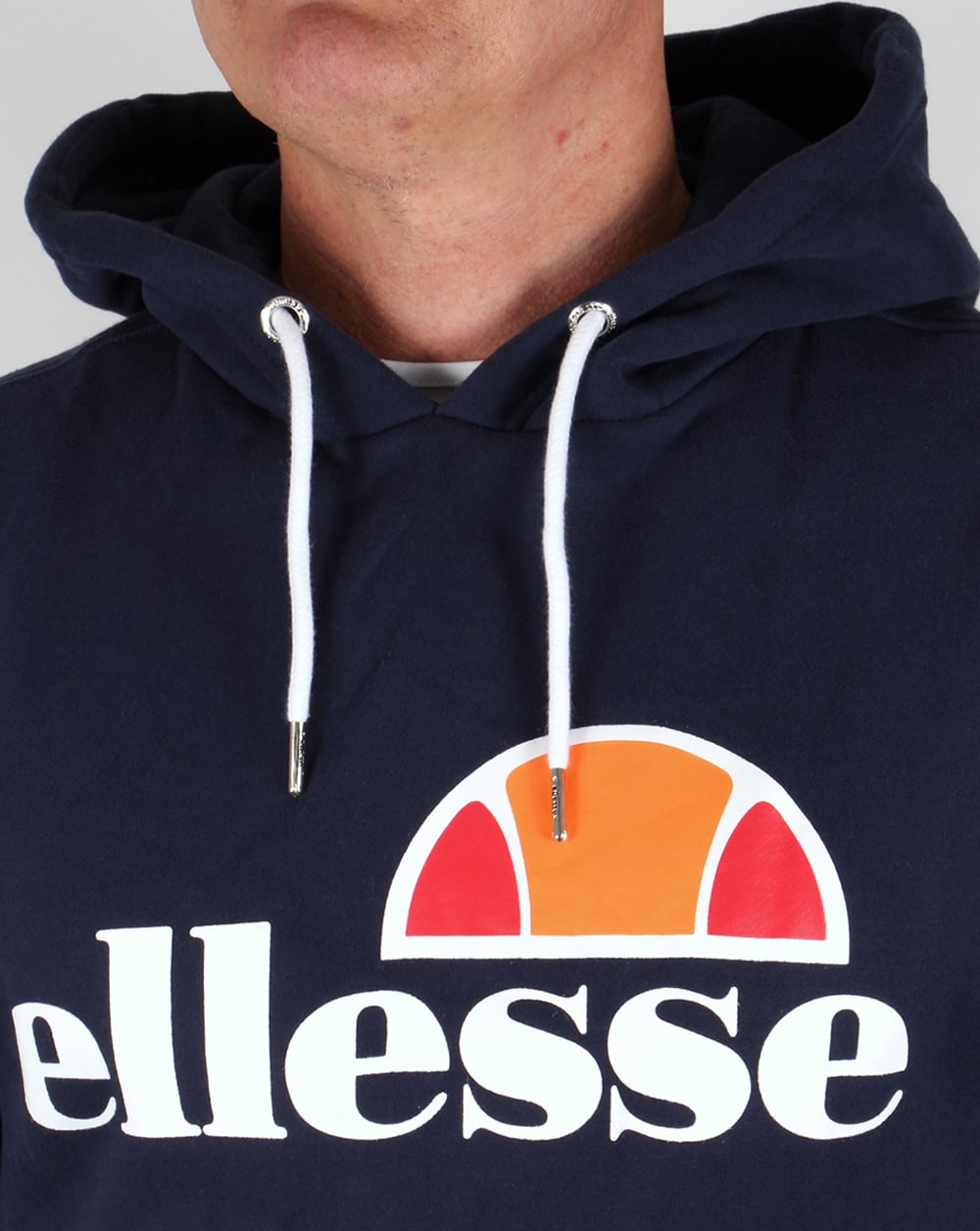 Ellesse Logo Hoody Navy