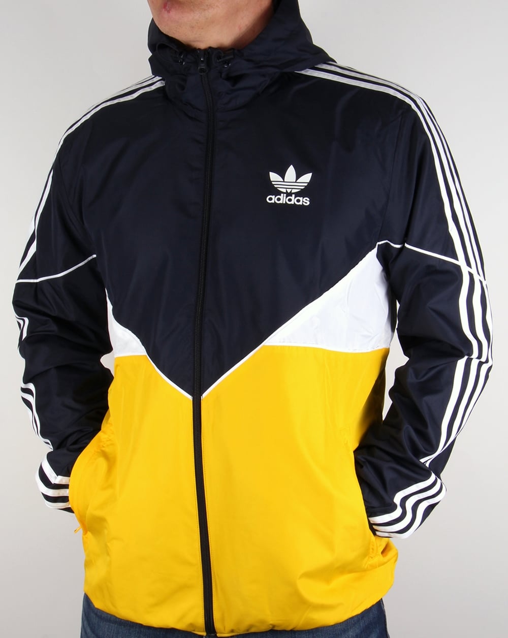 Adidas Originals Colorado Windbreaker Navy/Yellow