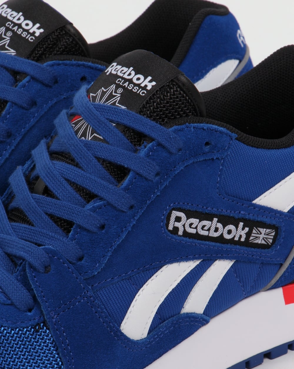 Reebok GL 6000 PP Trainers Dark Royal/Red