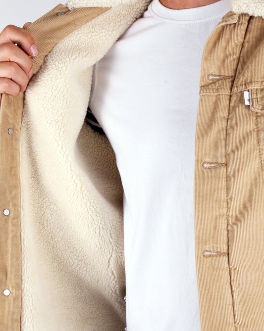 Levi's Levis Corduroy Sherpa Trucker Jacket Chino