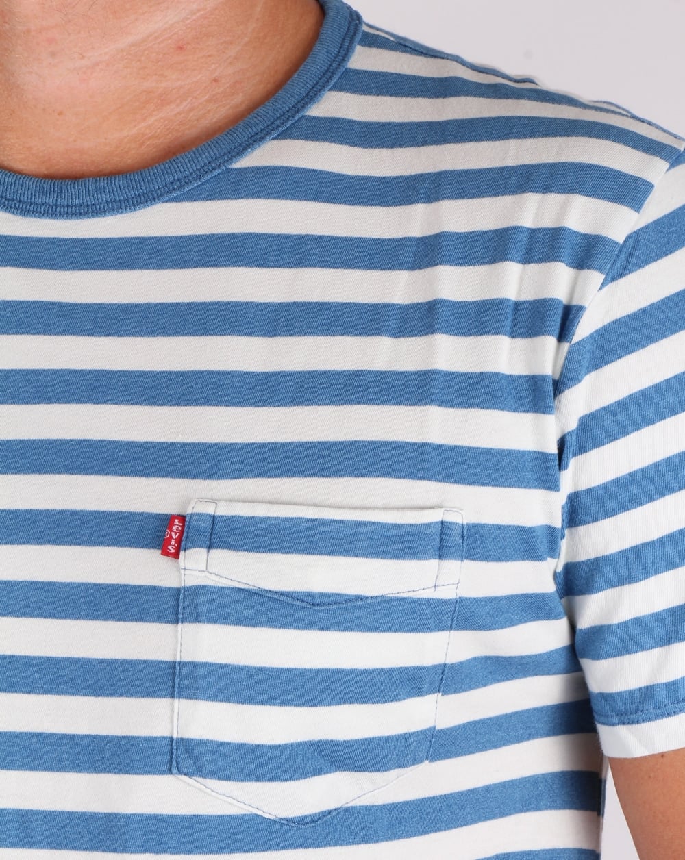 Levis Sunset Pocket T-shirt Faded Indigo