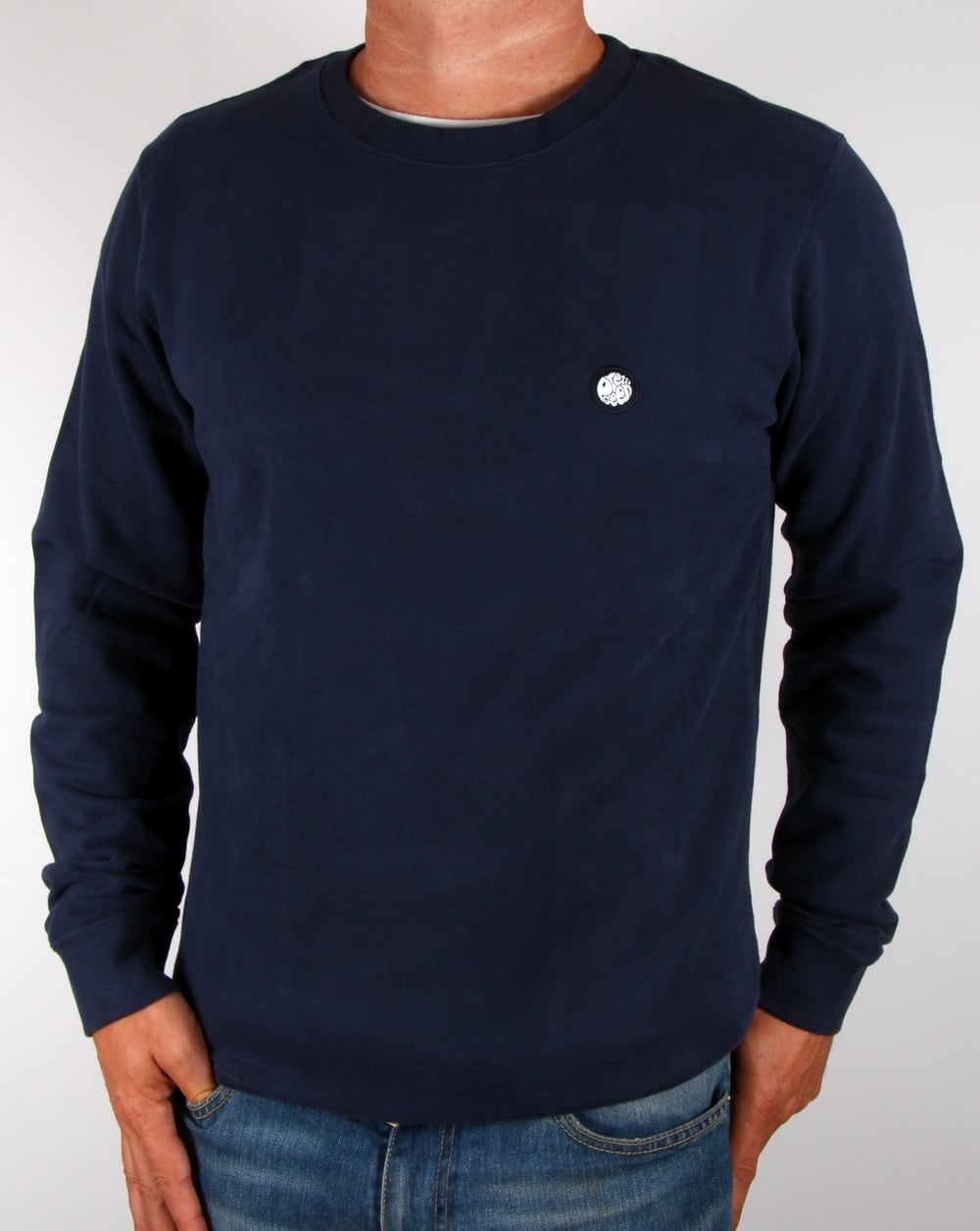 Pretty Green Foxlair Sweat Navy