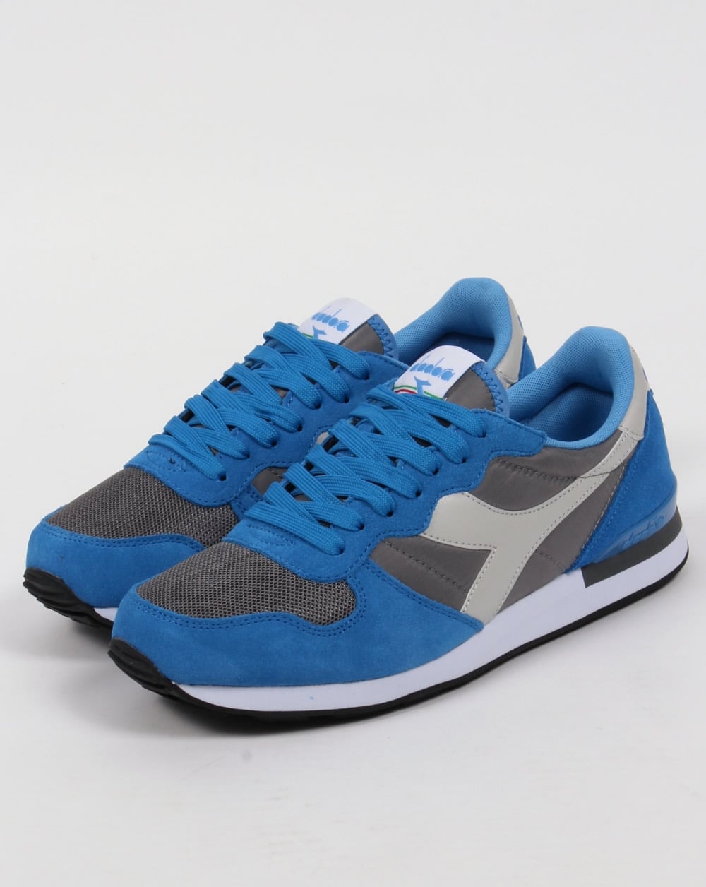 Diadora Camaro Trainers Azure Sky Blue/Grey