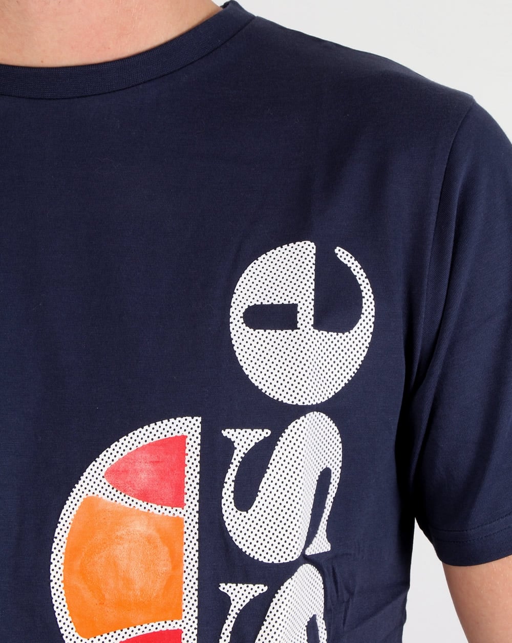Ellesse Fissore Logo T-shirt Navy