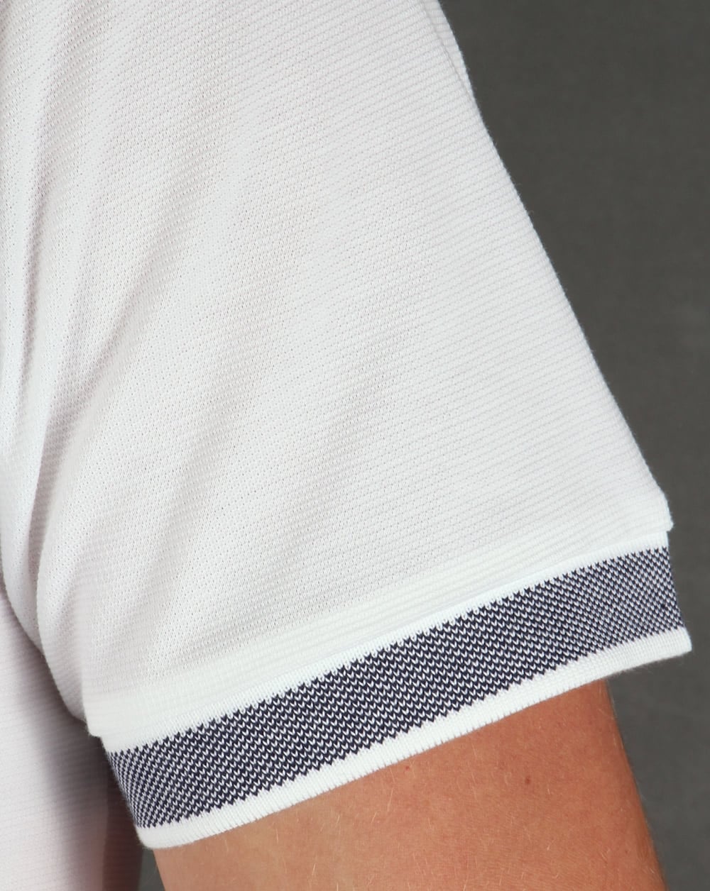 Lacoste Pocket Polo Shirt White/Navy