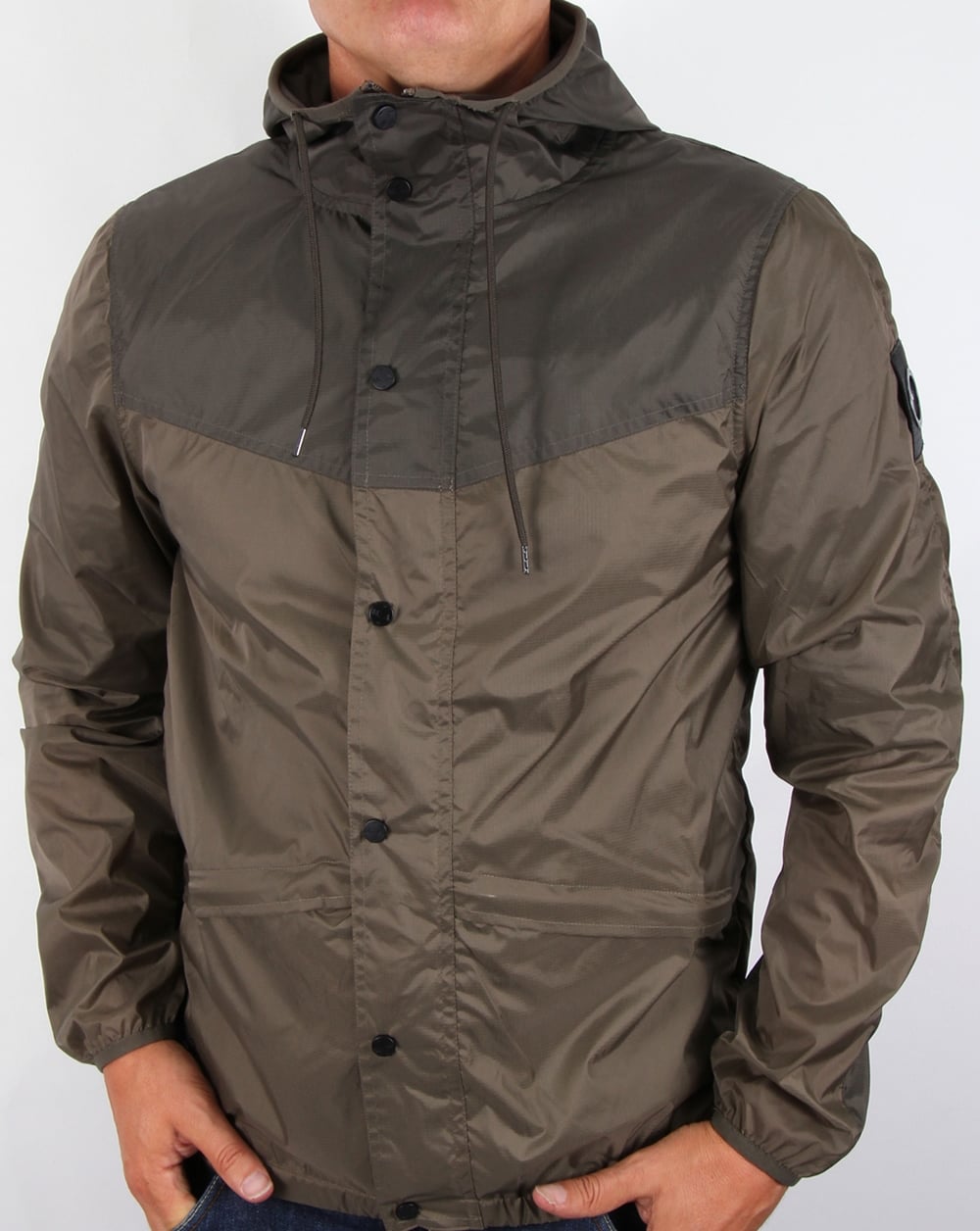 Marshall Artist Liteshell Tech Jacket Putty Khaki