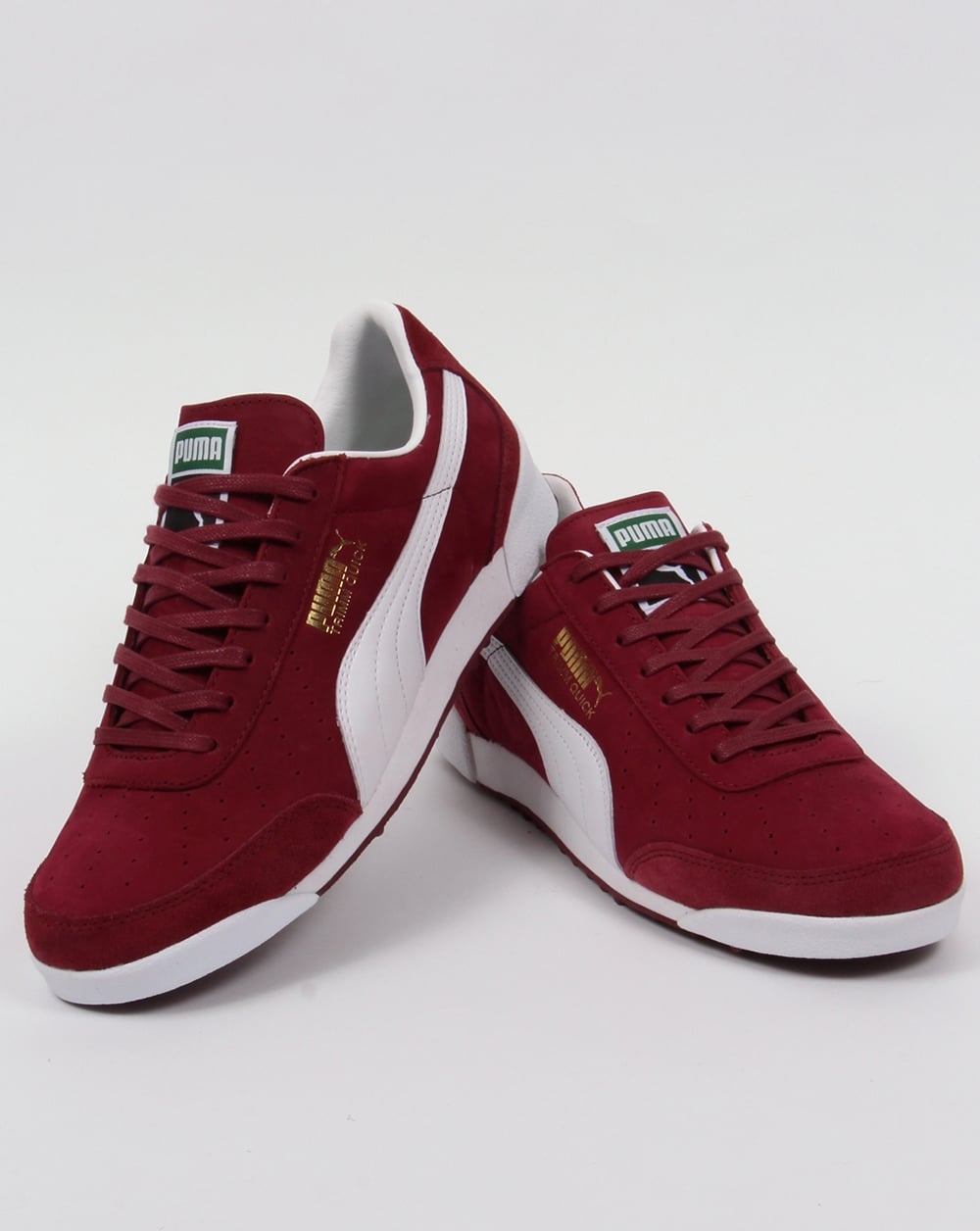 Puma Trimm Quick OG Elite Trainers Burgundy/White