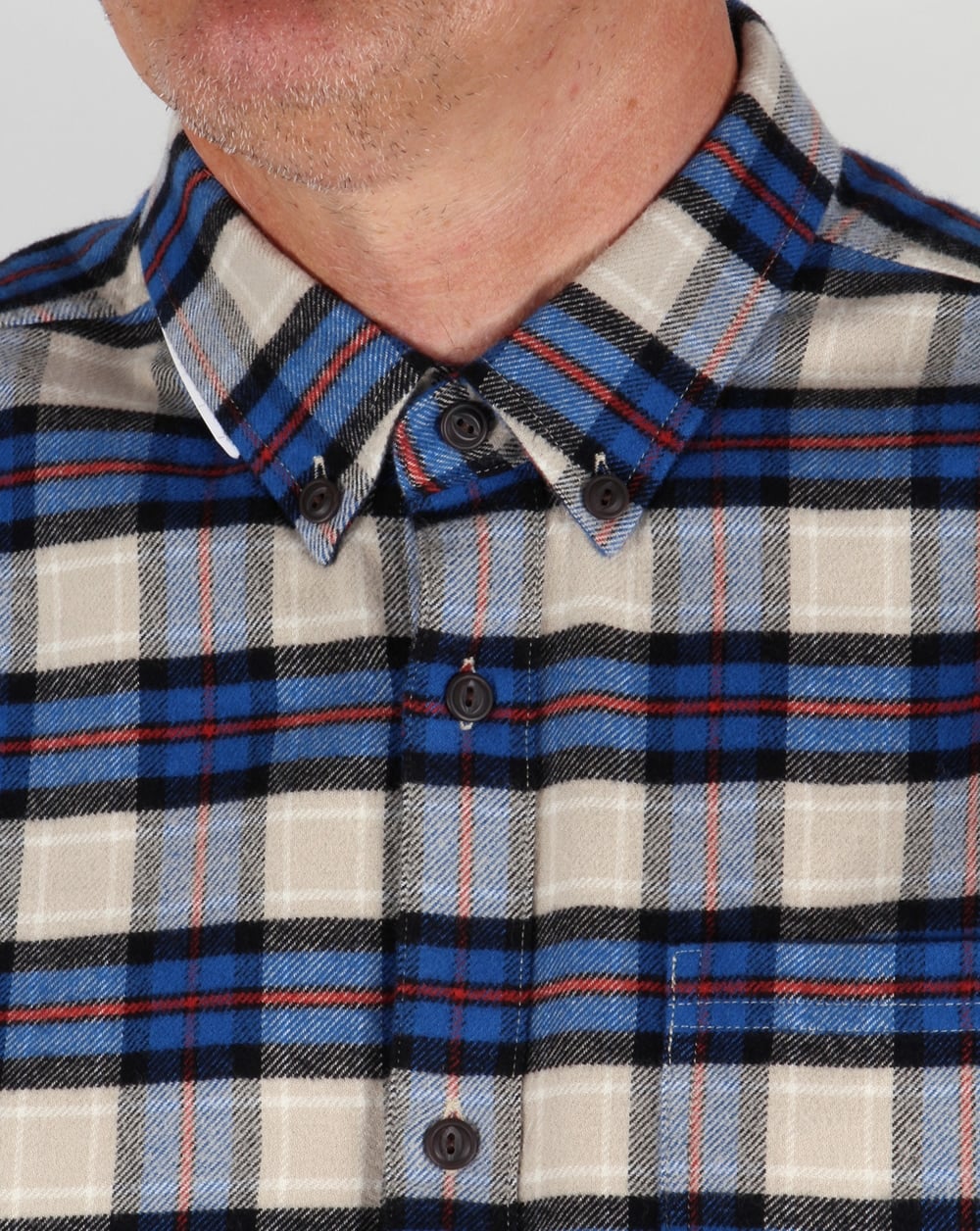 Penfield Crossfield Check Shirt Brown