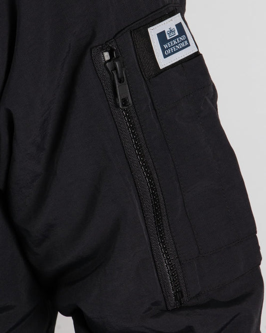 Weekend Offender Weekend Offender Fur Bomber Jacket Black