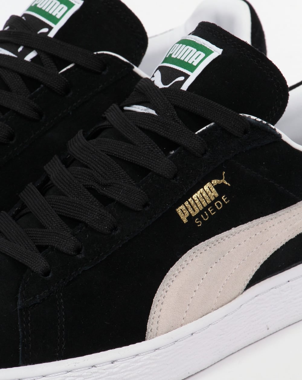 Puma Suede Classic Trainers Black/White