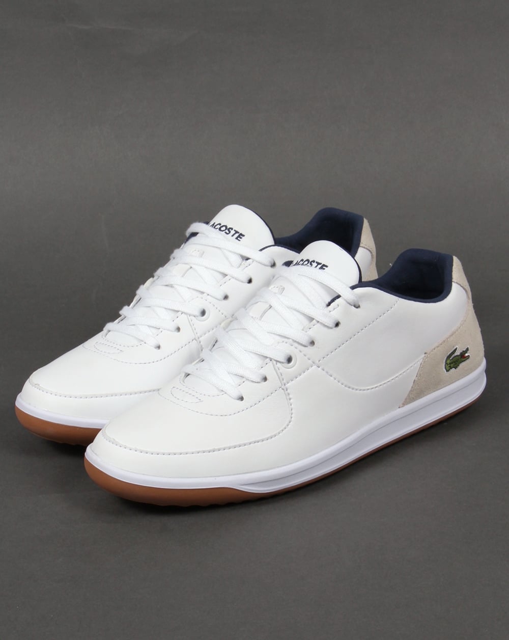 Lacoste LS 12 Minimal Ripple Trainers White