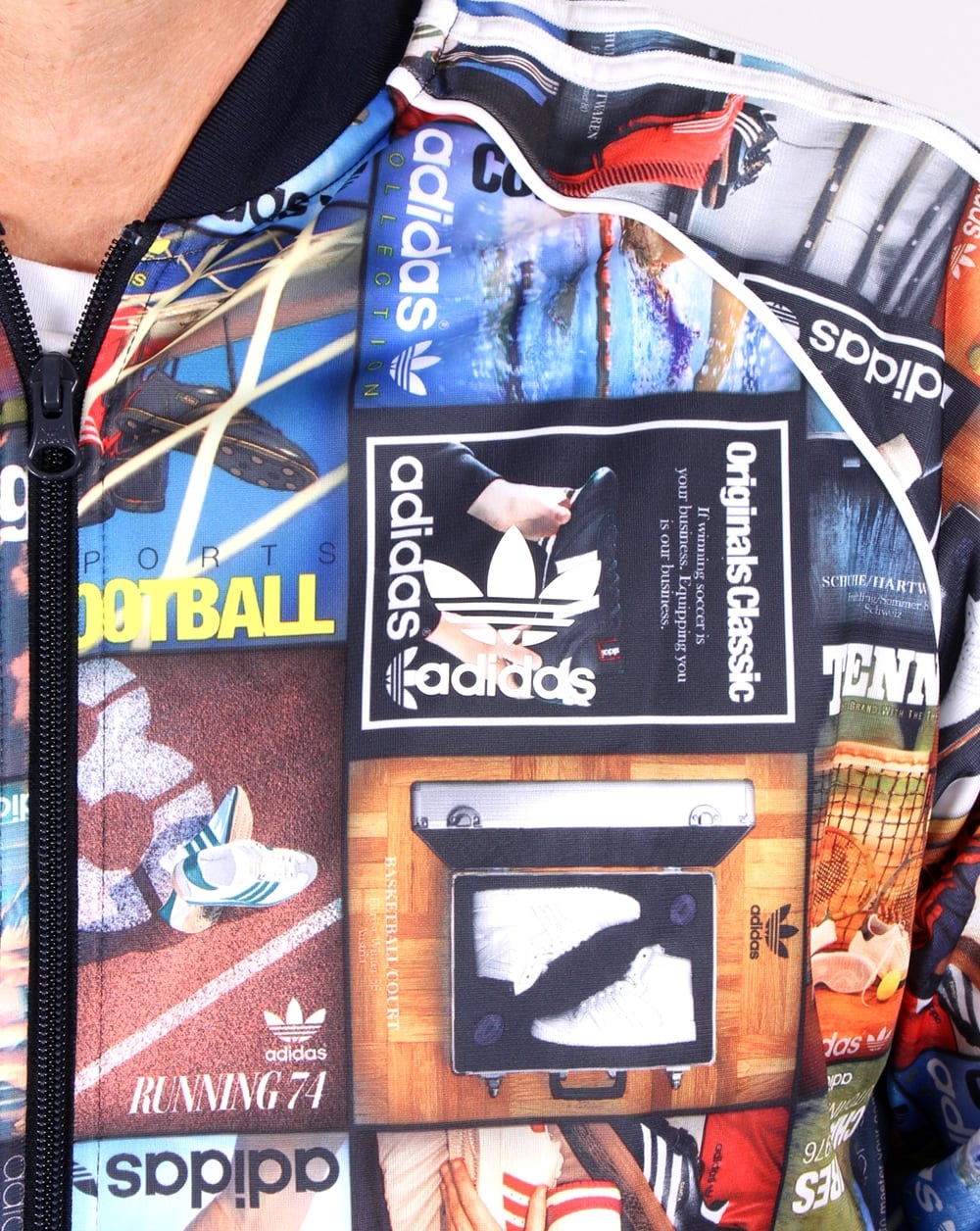 Adidas Originals Superstar Poster Track Top Multi