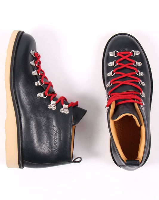 80scasualclassics Fracap M120 Scarponcini Leather Boots Navy