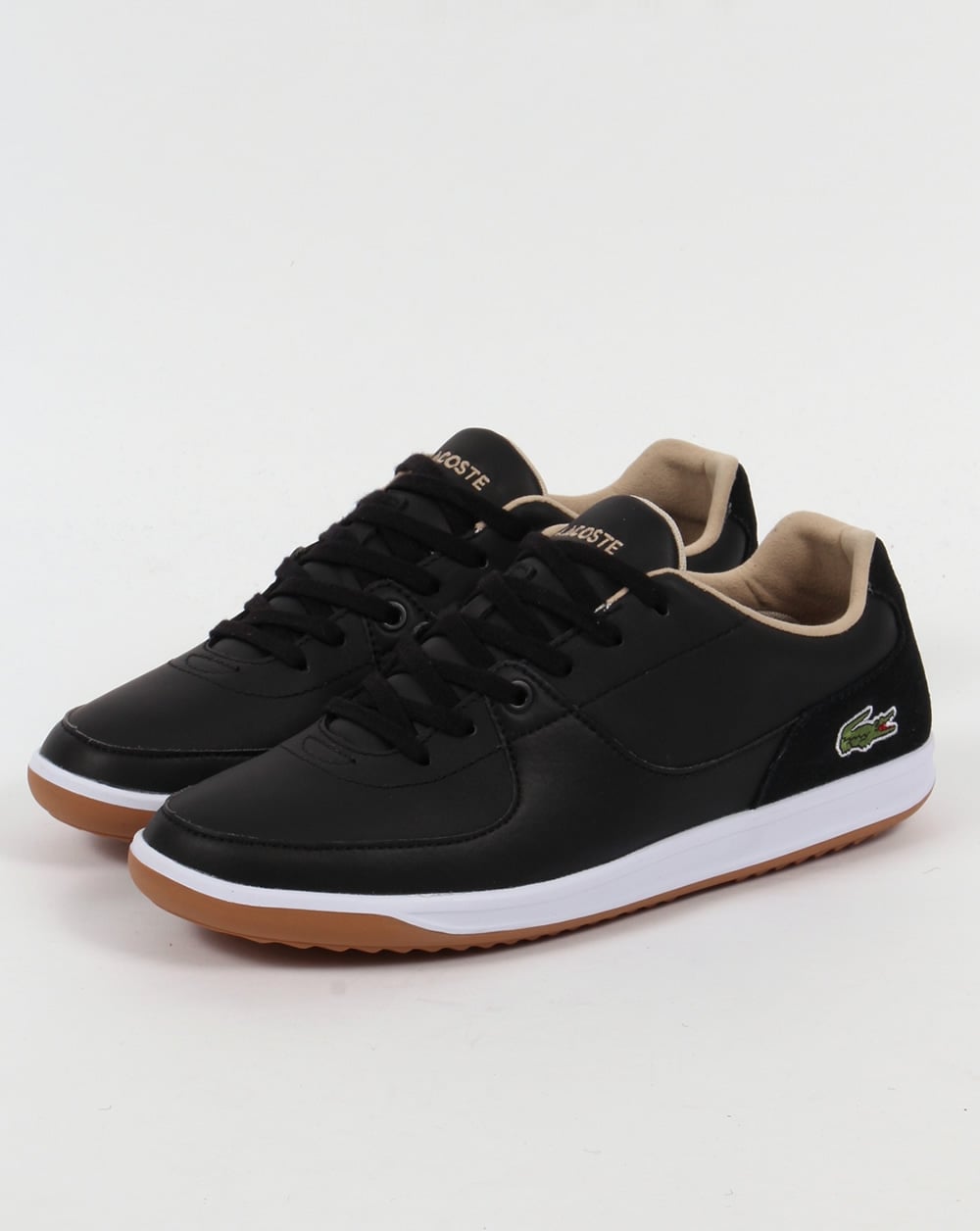 Lacoste Ls 12 Minimal Ripple Trainers Black