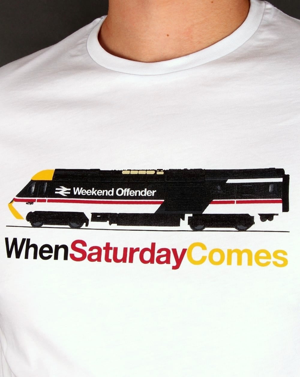 Weekend Offender Intercity125 T-shirt White
