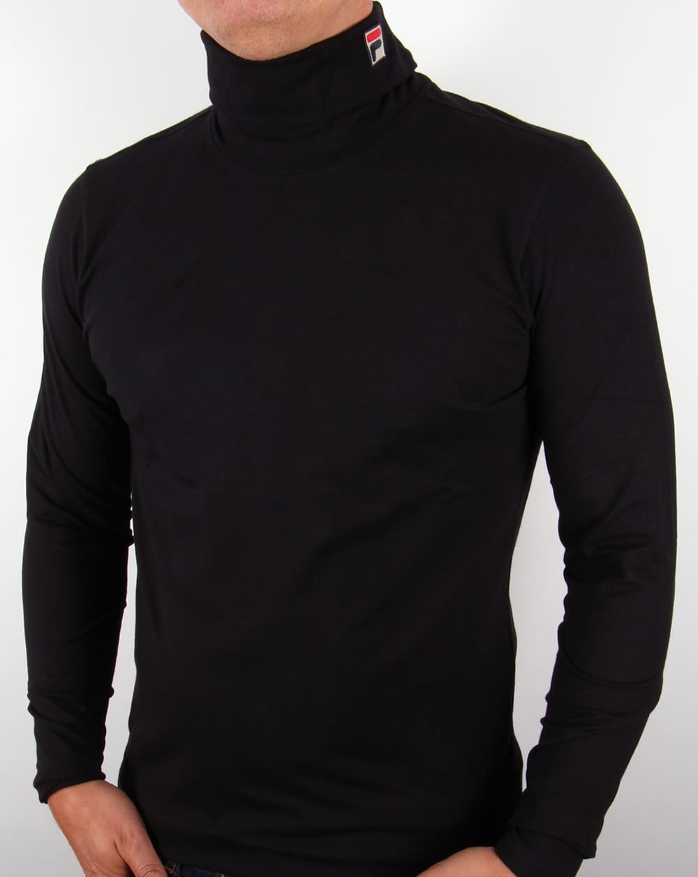 Fila Vintage Roll Neck Black