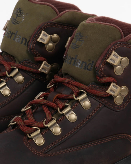 Timberland Timberland Euro Leather Hiker Boots Brown Smooth