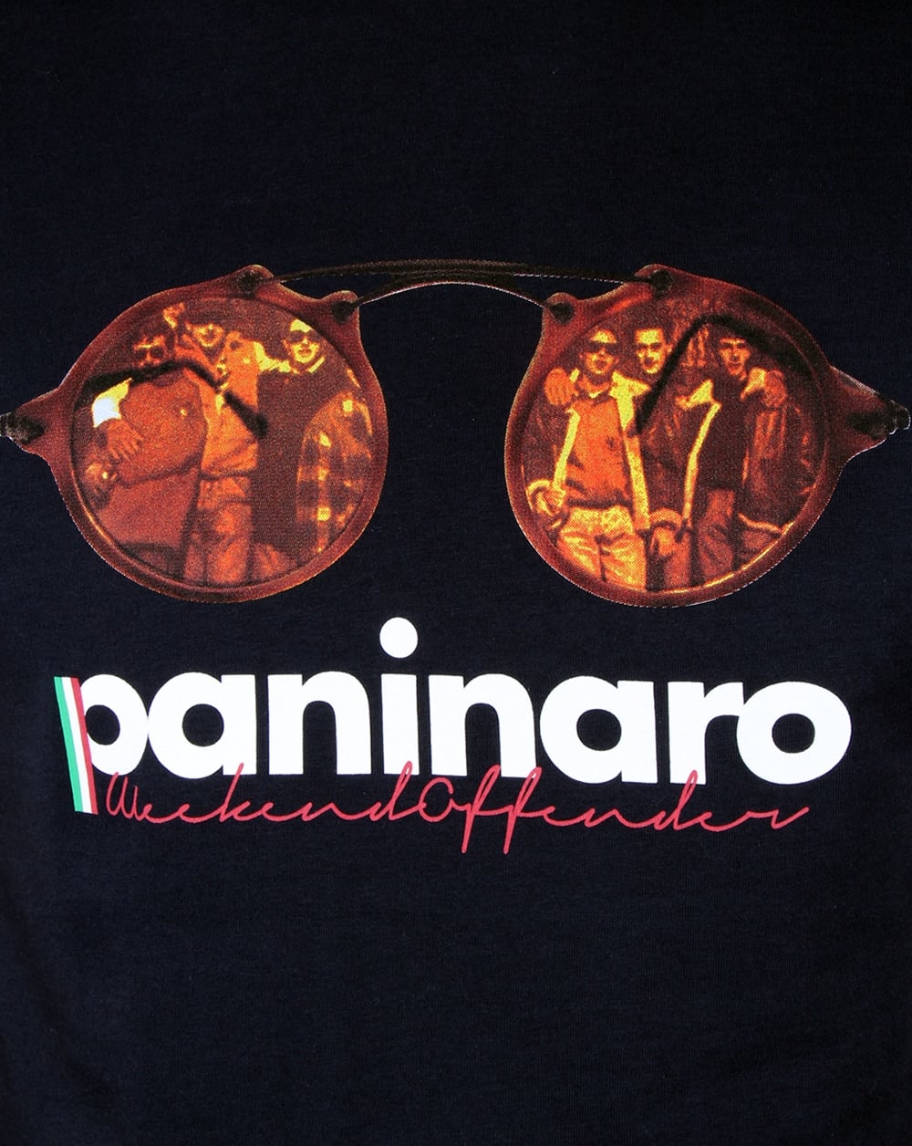 Weekend Offender 1990 Paninaro T-shirt Navy