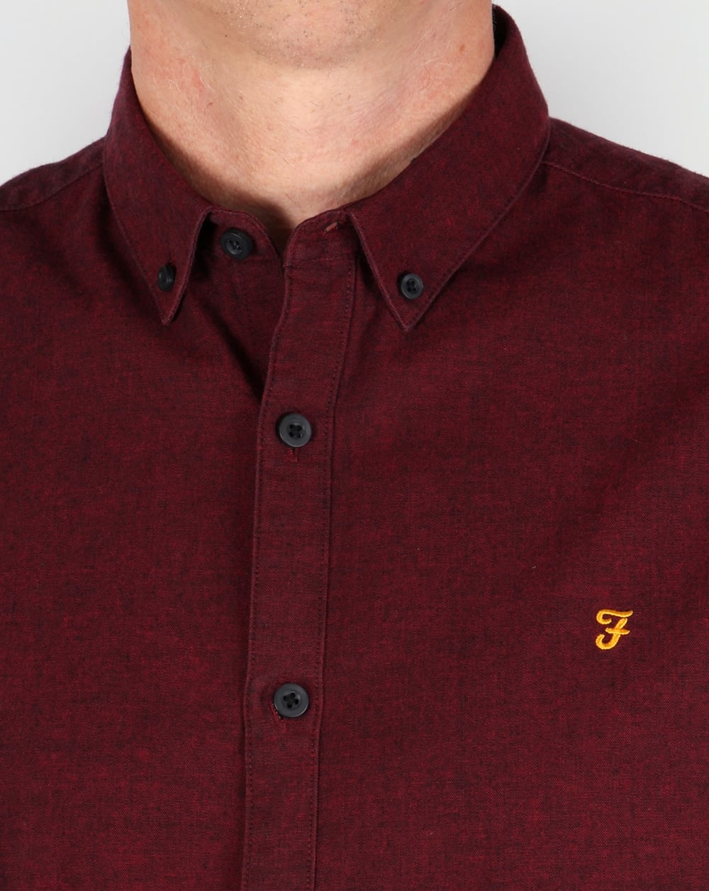 Farah Steen Shirt Currant