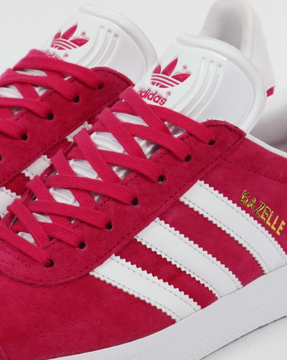 Adidas Gazelle Trainers Bold Pink/White