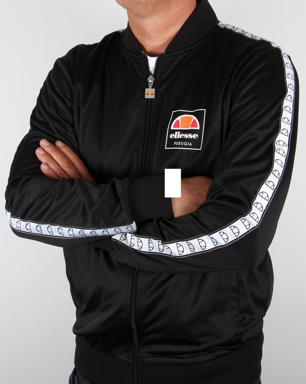 Ellesse Jaynefi Taping Track Top Black