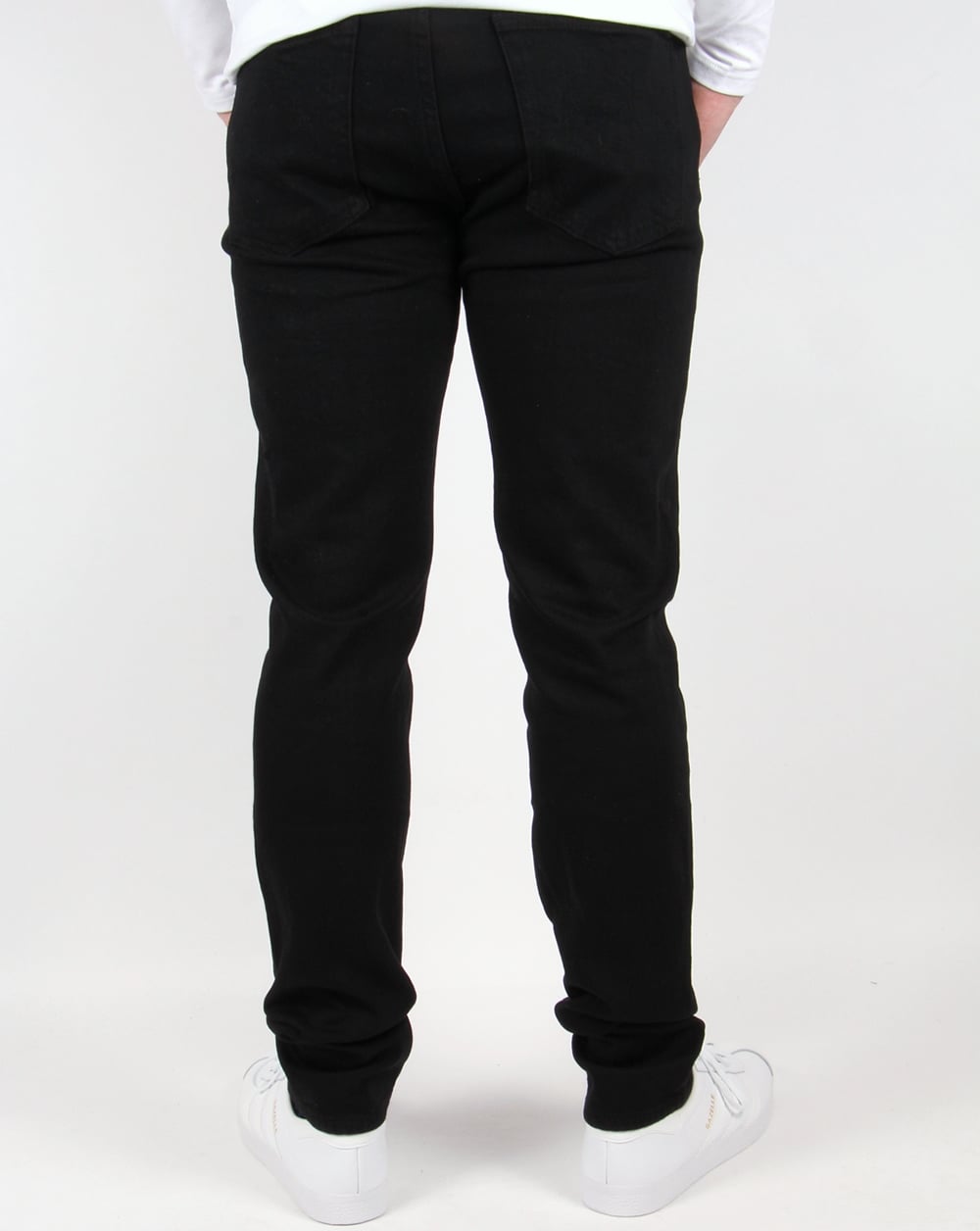 Pretty Green Erwood Slim Fit Jeans Black Rinse