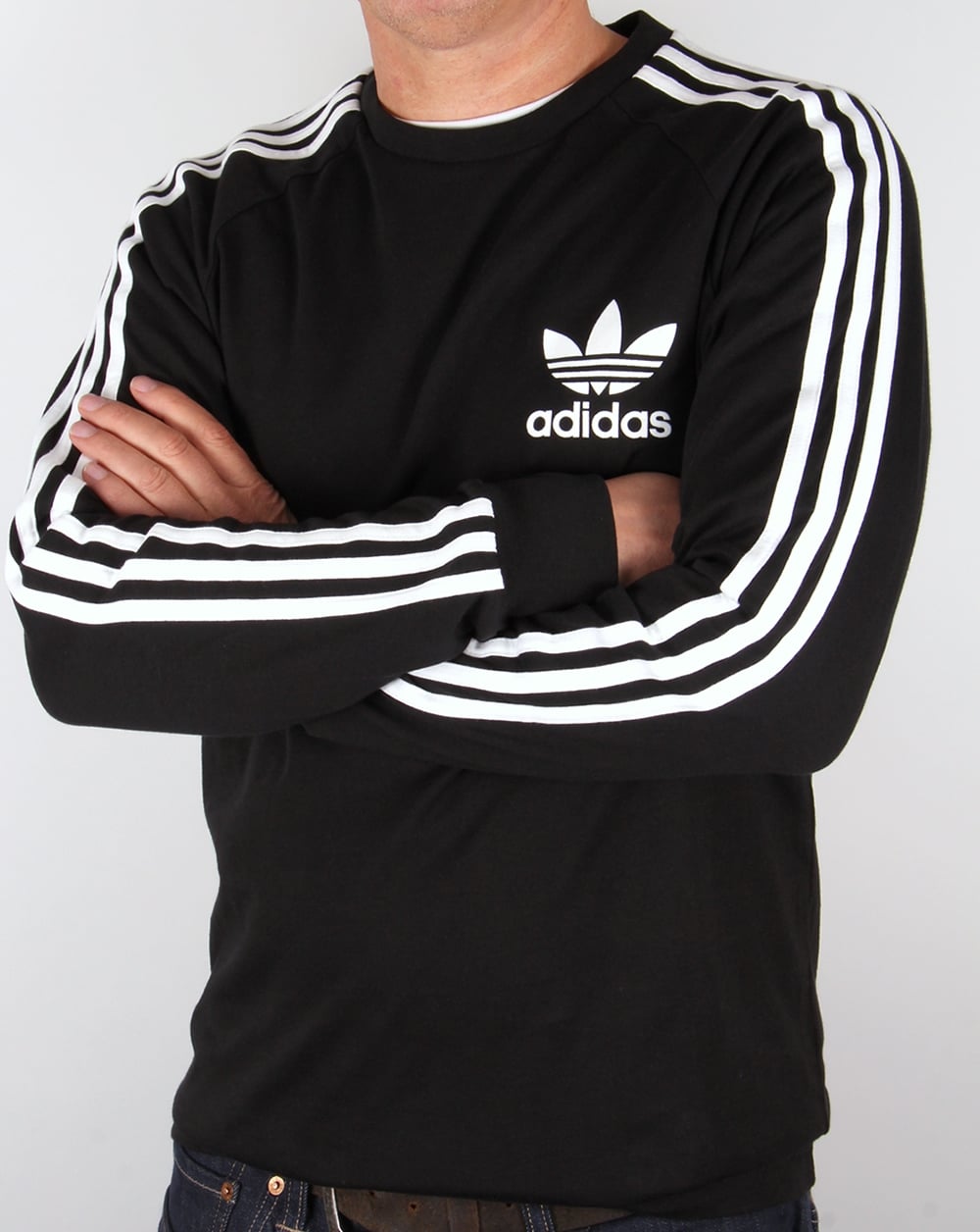 Adidas Originals Long Sleeve T Shirt Black